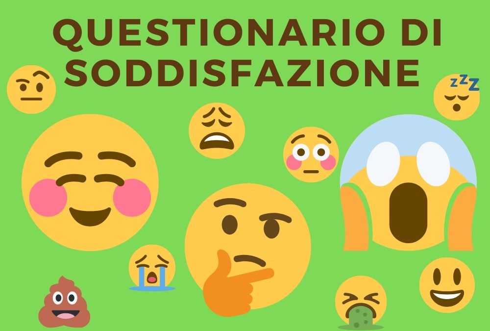 Le varie espressioni facciali del feedback